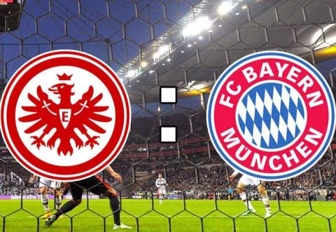 Poster: E Frankfurt-FC Bayern / note 10:30 AM, McKibbin's Irish Pub, Saturday, November 2