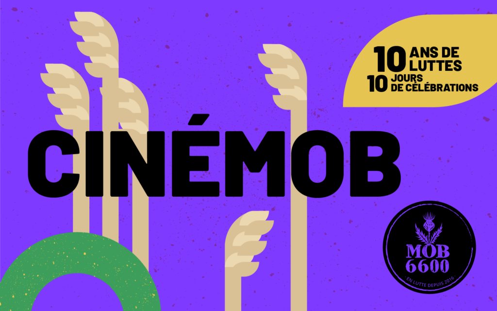 Affiche : CinéMob - Ciné-discussion de Mob6600