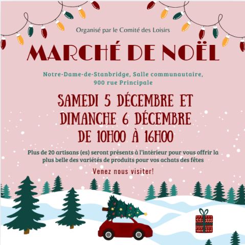 Poster: Marché de Noël