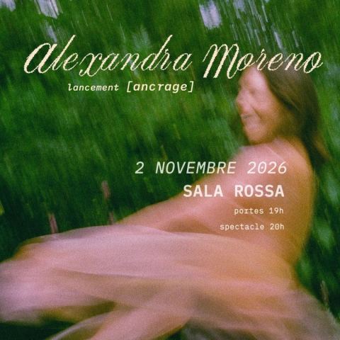 Poster: Ancrage - Alexandra Moreno (lancement)