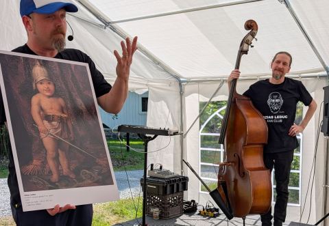 Affiche : Les contes au Domaine Ozias-Leduc en 9 tableaux, Domaine Ozias-Leduc, samedi 11 juillet