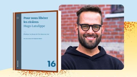 Poster: L'âme littéraire avec Hugo Latulippe