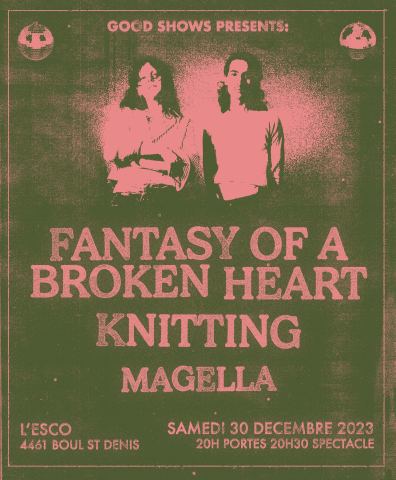 Poster: Fantasy of a Broken Heart - Knitting - Magella