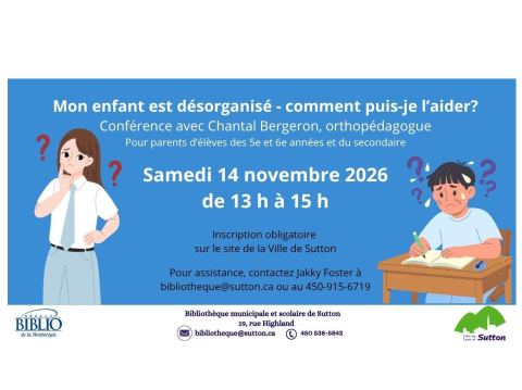 Poster: Mon ado est désorganisé - comment puis-je l'ader?