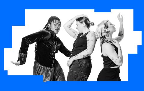Poster: FUTUR DANSE — Athena Lucie Assamba + Rozenn Lecomte & Ariane Levasseur
