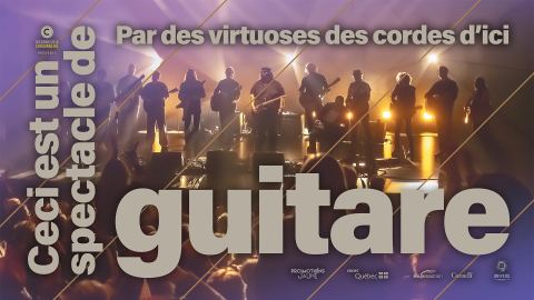 Poster: Ceci est un spectacle de guitare