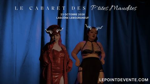 Poster: Cabaret des P'tites Maudites