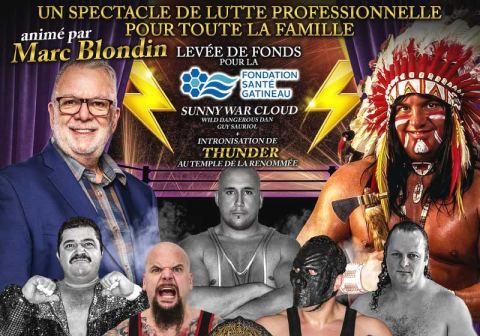 Poster: Gala de lutte professionnelle