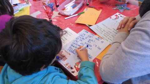 Poster: Heure du conte et lettre au père Noël (3 ans et plus)