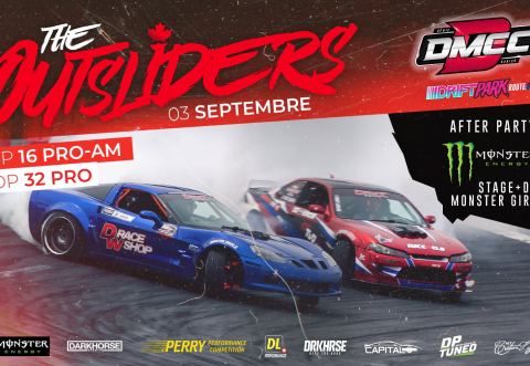 Poster: DMCC Ronde Finale - OUTSLIDERS, ICAR Mirabel (Route 66), Saturday, September 3