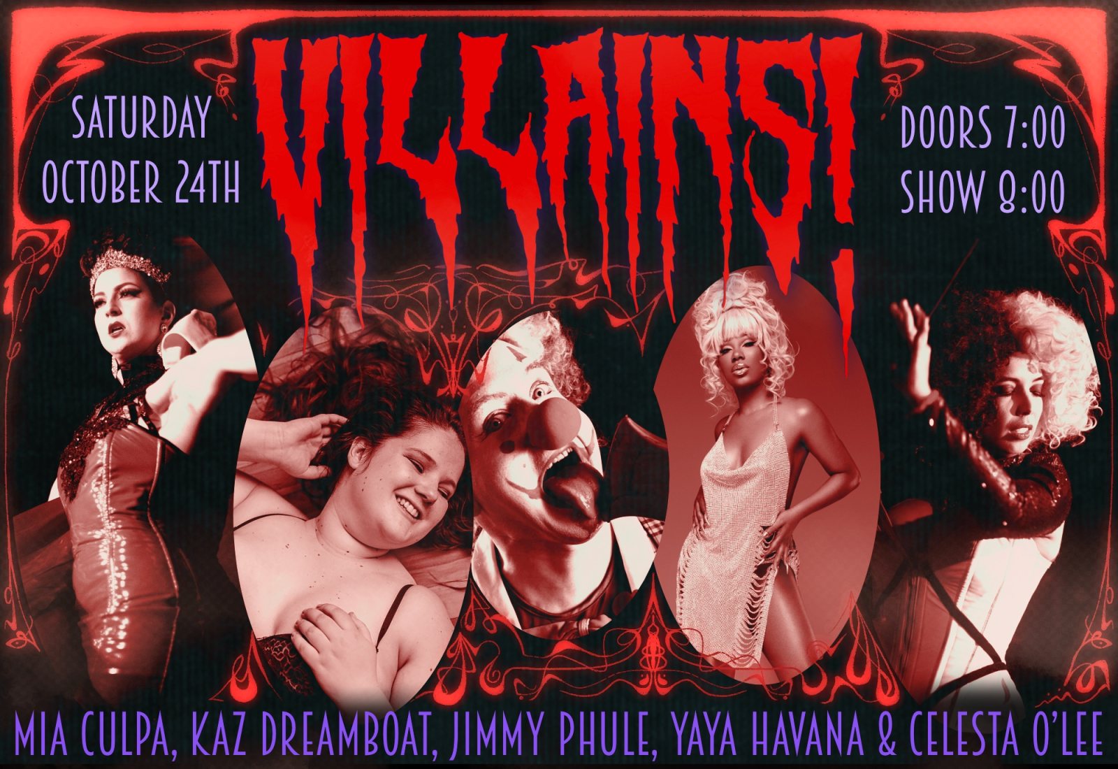 Villains Burlesque!