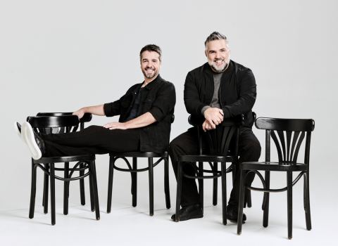 Poster: Dominic et Martin, Théâtre Petit Champlain, Monday, September 27