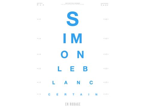 Poster: Simon Leblanc