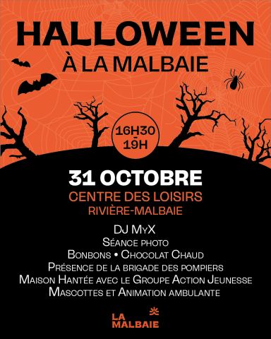 Poster: Halloween à La Malbaie