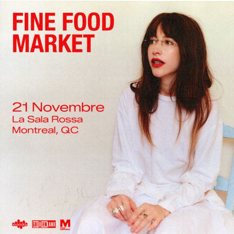Poster: evenko présente dans le cadre de M pour Montréal Fine Food Market + Invité(e)s
