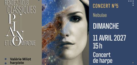 Poster: Valérie Milot, École de musique l'Arquemuse, Sunday, April 11