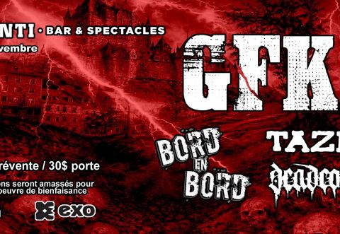 Poster: GFK avec Bord en Bord, Taze et Deadcold