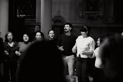 Poster: Veillée de chansons traditionnelles du Québec