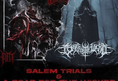Poster: Salem Trials & A Scar For The Wicked - Dual Album Release with Feels Like Home, Skull Gate - Ottawa