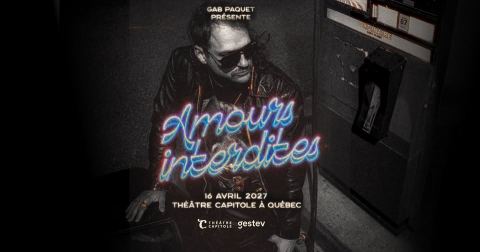Poster: Gab Paquet - Amours interdites