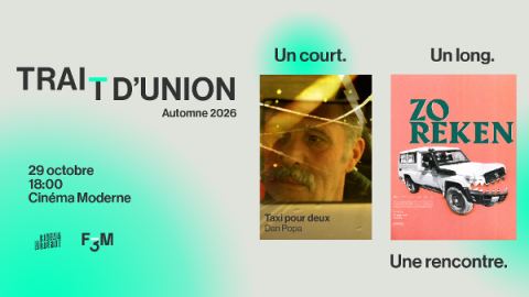 Poster: Zo Reken + Taxi pour deux (ciné-rencontre)