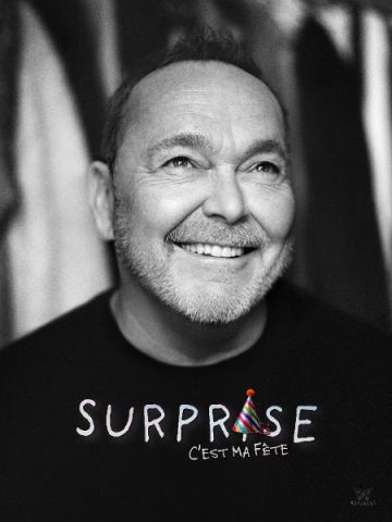 Poster: Jean-Michel Anctil — Surprise... C'est ma fête, Théâtre du cuivre, Wednesday, April 7