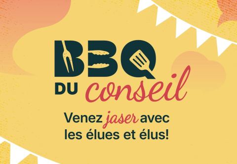 Poster: BBQ du conseil, Centre multifonctionnel Guy-Dupré, Saturday, June 20