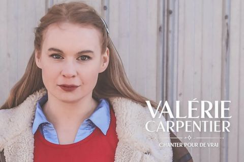 Affiche : Valérie Carpentier - Chanter pour de vrai - Palais Montcalm