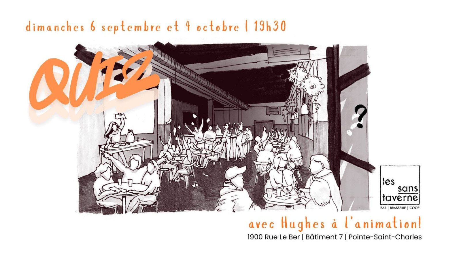 Quiz des sans-taverne (animé par Hughes)