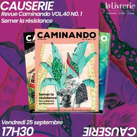 Poster: CAUSERIE - Revue Caminando