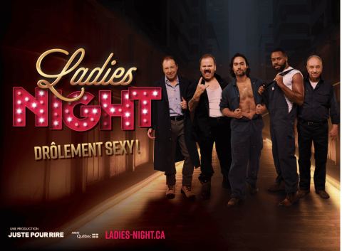 Poster: Ladies Night, Théâtre Lionel-Groulx, Saturday, January 2
