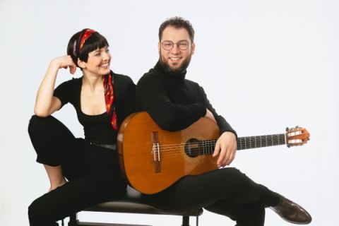 Poster: Mélodies nomades : Ravel, Britten, Evangelista — Jeunesses Musicales Canada