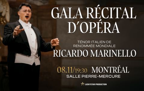 Poster: Ricardo Marinello – Gala récital d’opéra