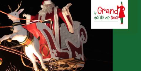 Poster: Le Grand défilé de Noël, Bibliothèque municipale de Saint-Lin–Laurentides, Saturday, November 28