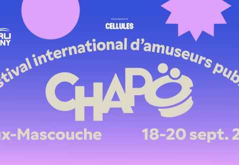 Poster: CHAPO – Festival international d’artistes de rue, L'Albatros Brasserie Artisanale, Friday, September 18