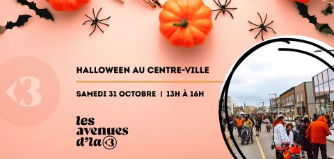 Poster: Halloween au centre-ville