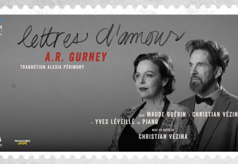 Poster: Lettres d'amour - avec Maude Guérin et Christian Vézina | Baie-Comeau