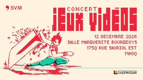 Poster: Concert Jeux Vidéos
