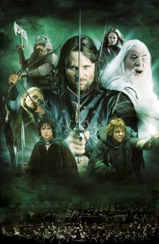 Poster: The Lord of the Rings: The Return of the King – En concert
