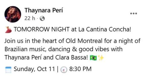Affiche : Thaynara Perí and Clara Bassa