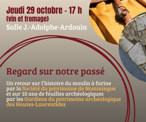 Poster: Regards sur notre passé
