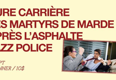 Poster: La Fête du Travail au Scanner Bistro