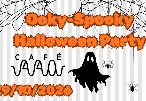 Poster: Ooky Spooky Halloween Party, Café 440, Thursday, October 29