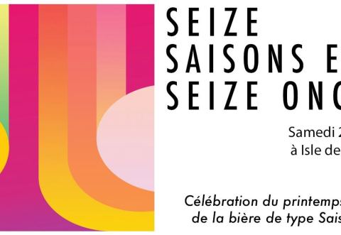 Poster: Seize saisons en seize onces, Isle de Garde, Saturday, April 22