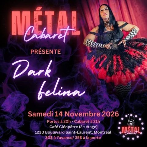 Poster: Cabaret Métal V