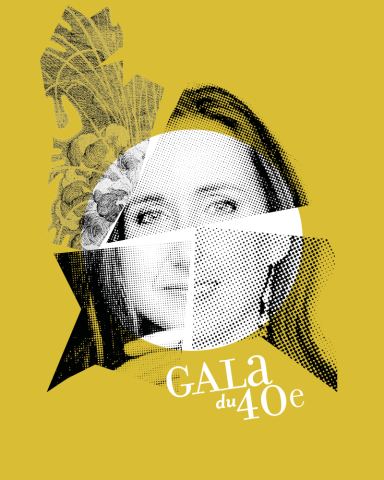 Poster: Les Idées heureuses - Grand gala du 40e