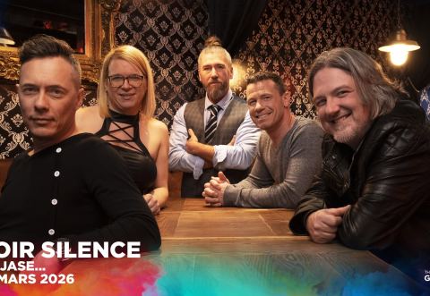 Poster: Noir Silence : On jase... | Théâtre Granada | Sherbrooke |