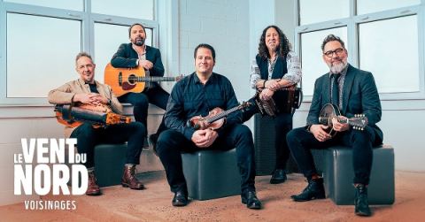 Poster: Le vent du nord — Voisinage Nouveau Spectacle, Théâtre Lac-Brome, Thursday, March 25