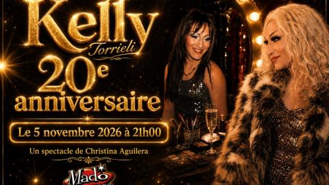 Poster: Kelly Torielli-20 ieme anniverssaire