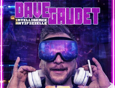 Poster: Dave Gaudet - Intelligence Artificielle, Salle Dussault, Friday, March 12